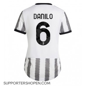 Juventus Danilo #6 Hemma Matchtröja Dam 2022-23 Kortärmad